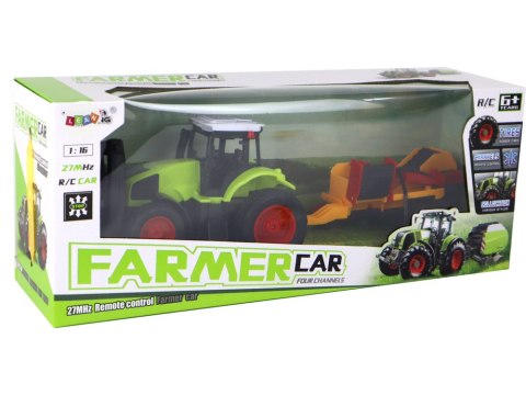 Traktor z Przyczepą RC Zdalnie Sterowany 1:16 Traktor z Przyczepą RC Zdalnie Sterowany 1:16