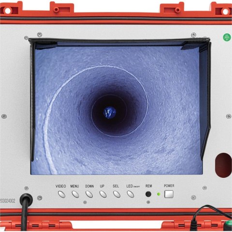 Endoskop kamera diagnostyczna inspekcyjna 18 LED LCD 10 cali SD 20 m Endoskop kamera diagnostyczna inspekcyjna 18 LED LCD 10 cali SD 20 m