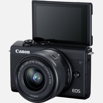 Lustrzanka Canon EOS M200 + EF-M 15-45 IS STM, Megapiksele 24.1 MP, Stabilizator obrazu, ISO 25600, Przekątna wyświetlacza 3.0 " Lustrzanka Canon EOS M200 + EF-M 15-45 IS STM, Megapiksele 24.1 MP, Stabilizator obrazu, ISO 25600, Przekątna wyświetlacza 3.0 "