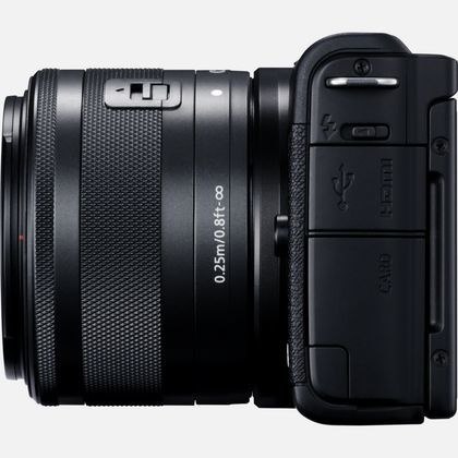 Lustrzanka Canon EOS M200 + EF-M 15-45 IS STM, Megapiksele 24.1 MP, Stabilizator obrazu, ISO 25600, Przekątna wyświetlacza 3.0 " Lustrzanka Canon EOS M200 + EF-M 15-45 IS STM, Megapiksele 24.1 MP, Stabilizator obrazu, ISO 25600, Przekątna wyświetlacza 3.0 "