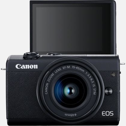 Lustrzanka Canon EOS M200 + EF-M 15-45 IS STM, Megapiksele 24.1 MP, Stabilizator obrazu, ISO 25600, Przekątna wyświetlacza 3.0 " Lustrzanka Canon EOS M200 + EF-M 15-45 IS STM, Megapiksele 24.1 MP, Stabilizator obrazu, ISO 25600, Przekątna wyświetlacza 3.0 "