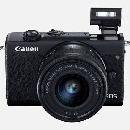 Lustrzanka Canon EOS M200 + EF-M 15-45 IS STM, Megapiksele 24.1 MP, Stabilizator obrazu, ISO 25600, Przekątna wyświetlacza 3.0 " Lustrzanka Canon EOS M200 + EF-M 15-45 IS STM, Megapiksele 24.1 MP, Stabilizator obrazu, ISO 25600, Przekątna wyświetlacza 3.0 "