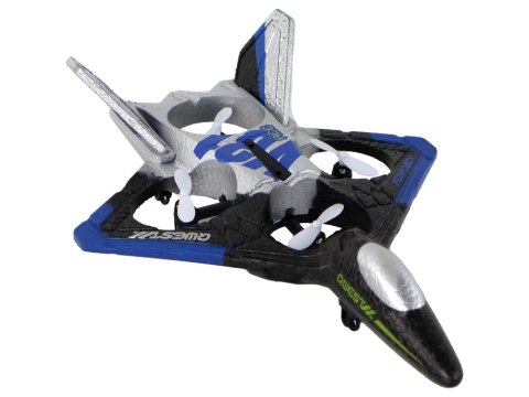 Samolot Myśliwiec R/C Srebrny Niebieski Samolot Myśliwiec R/C Srebrny Niebieski