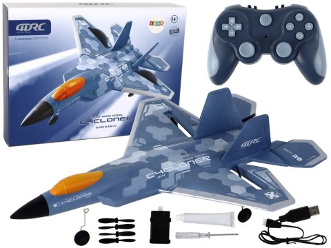 Samolot R/C 4D-G7 Światła Duży Niebieski Samolot R/C 4D-G7 Światła Duży Niebieski