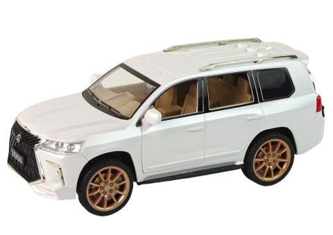 Auto Pojazd Biały 1:14 Dźwięki Światła Lexos Samochód Auto Pojazd Biały 1:14 Dźwięki Światła Lexos Samochód
