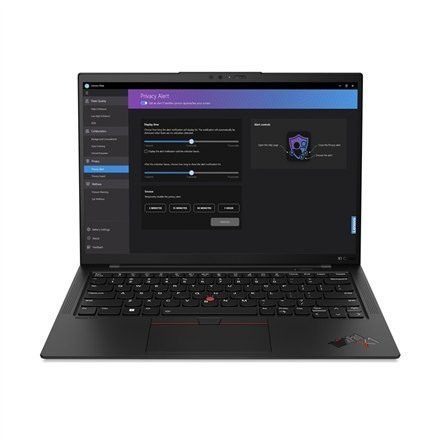 Lenovo ThinkPad X1 Carbon (Gen 11) Deep Black, lakier, 14", IPS, WUXGA, 1920 x 1200, powłoka przeciwodblaskowa, Intel Core i7, i Lenovo ThinkPad X1 Carbon (Gen 11) Deep Black, lakier, 14", IPS, WUXGA, 1920 x 1200, powłoka przeciwodblaskowa, Intel Core i7, i
