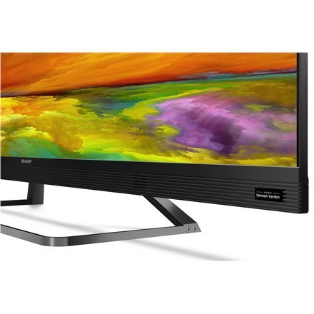 Sharp 50EQ3EA 50" (126cm) Quantum Dot 4K Ultra HD Smart Android TV, Dolby Vision, Dolby Atmos, głośniki Harman/Kardon, czarny Sharp 50EQ3EA 50" (126cm) Quantum Dot 4K Ultra HD Smart Android TV, Dolby Vision, Dolby Atmos, głośniki Harman/Kardon, czarny