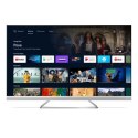 Sharp 55EQ4EA 55" (139 cm) Quantum Dot 4K Ultra HD Smart Android TV, Dolby Vision, Dolby Atmos, głośniki Harman/Kardon, srebrny