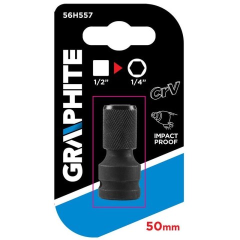 ADAPTER Z 1/2' KWADRAT NA 1/4'HEX ADAPTER Z 1/2' KWADRAT NA 1/4'HEX