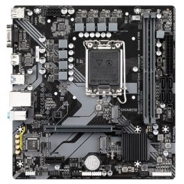 Gigabyte B760M H DDR4 1.0 M/B Rodzina procesorów Intel, Gniazdo procesora LGA1700, DDR4 DIMM, Gniazda pamięci 2, Obsługiwane int