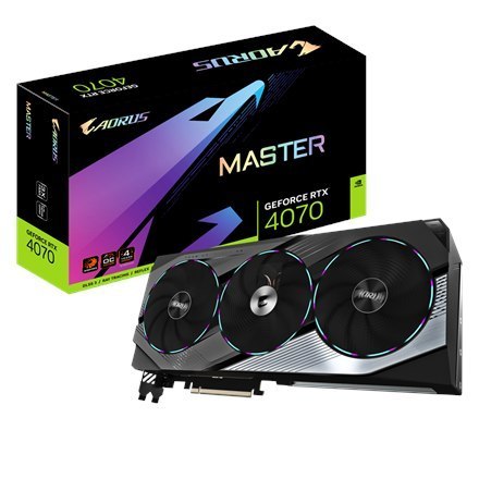 Gigabyte GV-N4070AORUS M-12GD 1.0 NVIDIA, 12 GB, GeForce RTX 4070, GDDR6X, PCI-E 4.0, Ilość portów HDMI 1, Taktowanie pamięci 21 Gigabyte GV-N4070AORUS M-12GD 1.0 NVIDIA, 12 GB, GeForce RTX 4070, GDDR6X, PCI-E 4.0, Ilość portów HDMI 1, Taktowanie pamięci 21