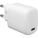 Szybka ładowarka Goobay USB-C PD (Power Delivery) 53865 Szybkie ładowanie, biała, 20 W