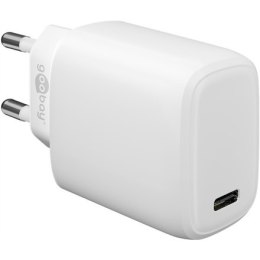 Szybka ładowarka Goobay USB-C PD (Power Delivery) 53865 Szybkie ładowanie, biała, 20 W