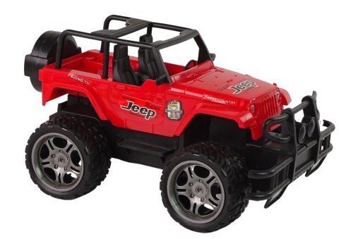 Auto Terenowe Jeep Cross- Country R/C 1:16 Czerwony Auto Terenowe Jeep Cross- Country R/C 1:16 Czerwony