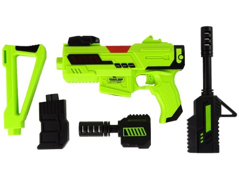 Karabin Pistolet Różne Warianty Dźwięk Melodie Światła Zielony Karabin Pistolet Różne Warianty Dźwięk Melodie Światła Zielony