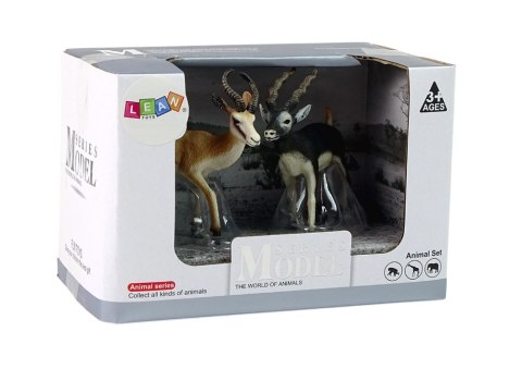 Zestaw 2 Figurek Antylopy Figurka Antylopa z Młodym Zestaw 2 Figurek Antylopy Figurka Antylopa z Młodym