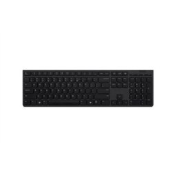 Bezprzewodowa klawiatura Lenovo Professional 4Y41K04074 litewska, klawisze przełączające nożyczki, szara