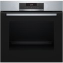 Bosch Piekarnik HBA171BS1S 71 L, Typ piekarnika Wielofunkcyjny, Stal nierdzewna, Szerokość 60 cm, Piroliza, Grillowanie, LED