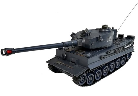 Czołg R/C 1:28 Zdalnie Sterowany Czarny z Bunkrem Czołg R/C 1:28 Zdalnie Sterowany Czarny z Bunkrem