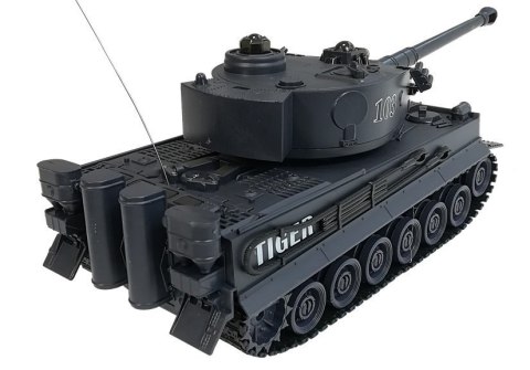 Czołg R/C 1:28 Zdalnie Sterowany Czarny z Bunkrem Czołg R/C 1:28 Zdalnie Sterowany Czarny z Bunkrem