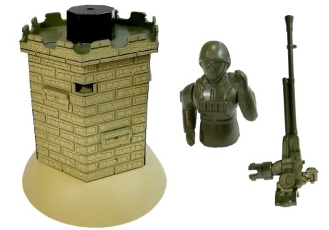 Czołg R/C 1:28 Zdalnie Sterowany Czarny z Bunkrem Czołg R/C 1:28 Zdalnie Sterowany Czarny z Bunkrem