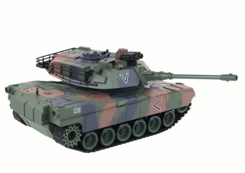 Czołg Zdalnie Sterowny RC 1:18 Armata Dym Tarcza Dźwięki Moro Czołg Zdalnie Sterowny RC 1:18 Armata Dym Tarcza Dźwięki Moro