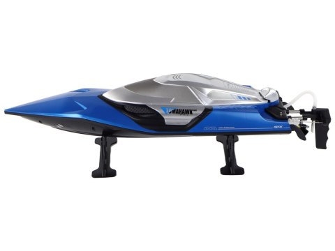 Motorówka R/C 2,4G Światła 30 km/h Niebieska Motorówka R/C 2,4G Światła 30 km/h Niebieska