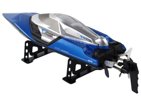 Motorówka R/C 2,4G Światła 30 km/h Niebieska Motorówka R/C 2,4G Światła 30 km/h Niebieska