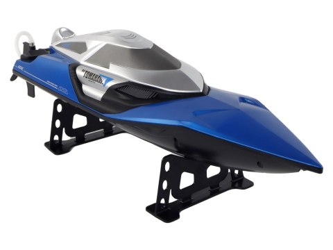 Motorówka R/C 2,4G Światła 30 km/h Niebieska Motorówka R/C 2,4G Światła 30 km/h Niebieska