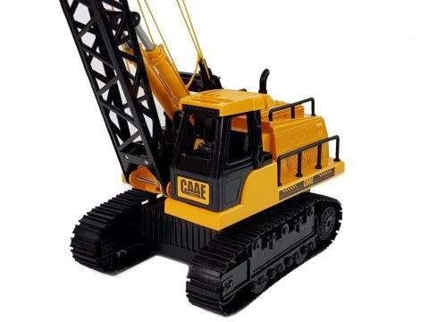 Ogromny Dźwig Żuraw Zdalnie Sterowany Koła Gąsiennicowe 1:24 2,4 Ghz Dźwięk Ogromny Dźwig Żuraw Zdalnie Sterowany Koła Gąsiennicowe 1:24 2,4 Ghz Dźwięk