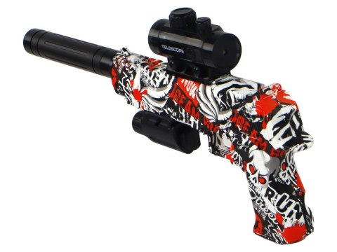 Pistolet Elektryczny na Kulki Wodne Zestaw Kolorowy 20 metrów Pistolet Elektryczny na Kulki Wodne Zestaw Kolorowy 20 metrów