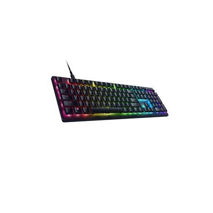 Razer Deathstalker V2, klawiatura gamingowa, oświetlenie LED RGB, RU, czarna, przewodowa, liniowy przełącznik optyczny Razer Deathstalker V2, klawiatura gamingowa, oświetlenie LED RGB, RU, czarna, przewodowa, liniowy przełącznik optyczny