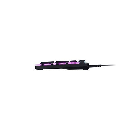 Razer Deathstalker V2, klawiatura gamingowa, oświetlenie LED RGB, RU, czarna, przewodowa, liniowy przełącznik optyczny Razer Deathstalker V2, klawiatura gamingowa, oświetlenie LED RGB, RU, czarna, przewodowa, liniowy przełącznik optyczny