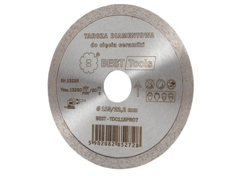 TARCZA DIAMENTOWA 125x22,2mm CIĄGŁA STANDARD PUMA BEST TARCZA DIAMENTOWA 125x22,2mm CIĄGŁA STANDARD PUMA BEST