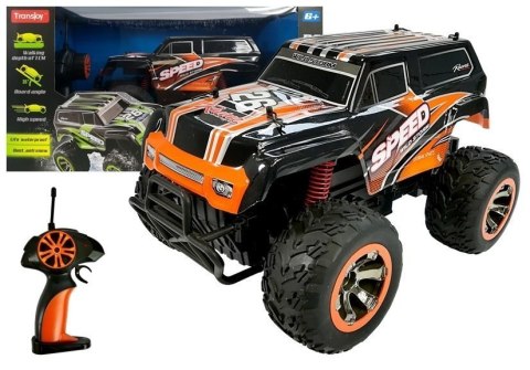 Terenowy Jeep Auto 1:18 R/C Pomarańczowe Terenowy Jeep Auto 1:18 R/C Pomarańczowe