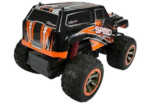 Terenowy Jeep Auto 1:18 R/C Pomarańczowe Terenowy Jeep Auto 1:18 R/C Pomarańczowe