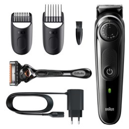 Braun Beard Trimmer BT5342 bezprzewodowy i przewodowy, Czas pracy (max) 100 min, Ilość stopni długości 39, Li-Ion, Czarny/szary