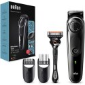 Braun Beard Trimmer BT5342 bezprzewodowy i przewodowy, Czas pracy (max) 100 min, Ilość stopni długości 39, Li-Ion, Czarny/szary