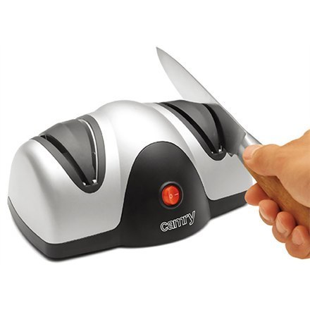 Camry Knife sharpener CR 4469 Electric, Black/Silver, 60 W, 2 Camry Knife sharpener CR 4469 Electric, Black/Silver, 60 W, 2