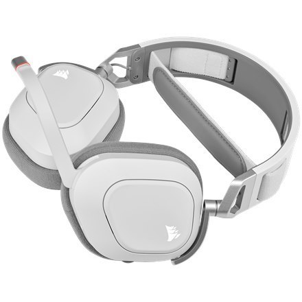 Corsair Gaming Headset HS80 RGB Built-in microphone, White, Over-Ear, Wireless Corsair Gaming Headset HS80 RGB Built-in microphone, White, Over-Ear, Wireless