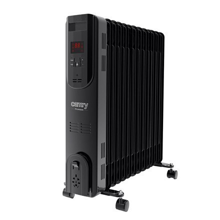 Chłodnica olejowa Camry z pilotem CR 7814 2500 W, Liczba stopni mocy 3, Czarny Chłodnica olejowa Camry z pilotem CR 7814 2500 W, Liczba stopni mocy 3, Czarny