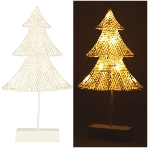 Dekoracja świąteczna stojąca choinka 39cm 10LED ciepły żółty zasilanie bateryjne Dekoracja świąteczna stojąca choinka 39cm 10LED ciepły żółty zasilanie bateryjne
