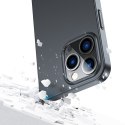 Etui pokrowiec do iPhone 13 Pro obudowa na tył i przód + szkło hartowane czarny