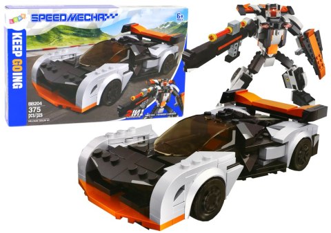 Klocki Konstrukcyjne Pojazd Auto Sportowe Robot Melcran Solus GT375 el. Klocki Konstrukcyjne Pojazd Auto Sportowe Robot Melcran Solus GT375 el.