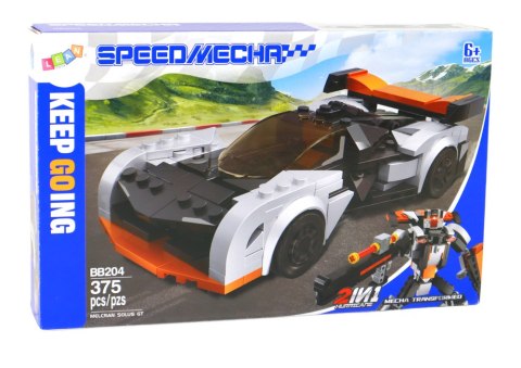 Klocki Konstrukcyjne Pojazd Auto Sportowe Robot Melcran Solus GT375 el. Klocki Konstrukcyjne Pojazd Auto Sportowe Robot Melcran Solus GT375 el.
