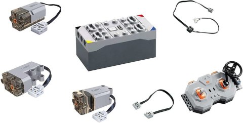 Zestaw Napędowy do Klocków do Zdalnego Sterowania R/C Pilot 2,4 G Silnik Power Up CADA Zestaw Napędowy do Klocków do Zdalnego Sterowania R/C Pilot 2,4 G Silnik Power Up CADA