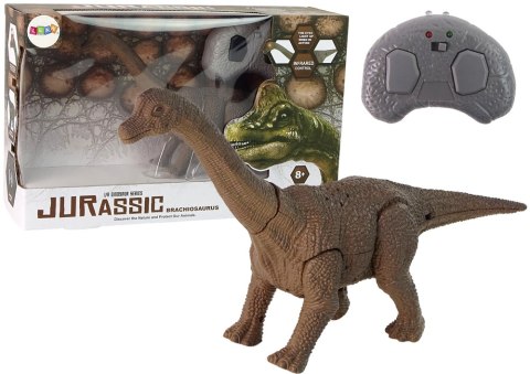 Dinozaur Zdalnie Sterowany Brąz Brachiosaurus Dźwięk Dinozaur Zdalnie Sterowany Brąz Brachiosaurus Dźwięk