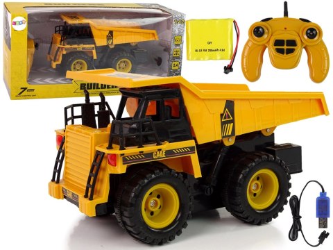 Wywrotka Budowa 2.4G R/C Żółta 1:12 Dźwięk Wywrotka Budowa 2.4G R/C Żółta 1:12 Dźwięk