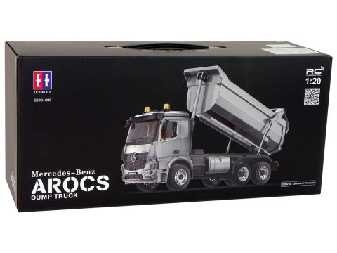 Wywrotka Metalowa Mercedes Arocs Ciężarówka R/C Aplikacja E590-003 Wywrotka Metalowa Mercedes Arocs Ciężarówka R/C Aplikacja E590-003