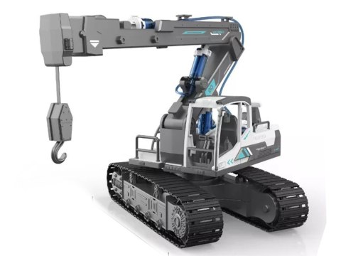 Zestaw 6w1 Maszyny Koparka Gąsiennicowa Hydrauliczna Konstrukcja DIY Zestaw 6w1 Maszyny Koparka Gąsiennicowa Hydrauliczna Konstrukcja DIY